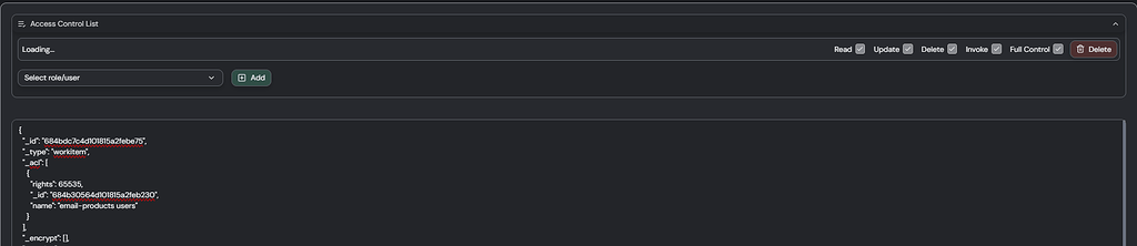 Workitem stuck in undeletable status - OpenCore - OpenIAP