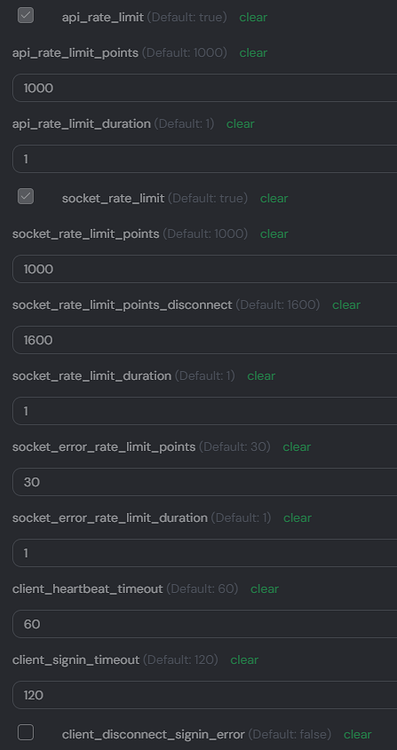 ServerError: Rate limit exceeded consumedPoints - OpenCore - OpenIAP